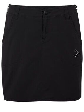 New World Wide Sportsman Womens Offshore Skort Black Size 14 UPF 50+ Performance